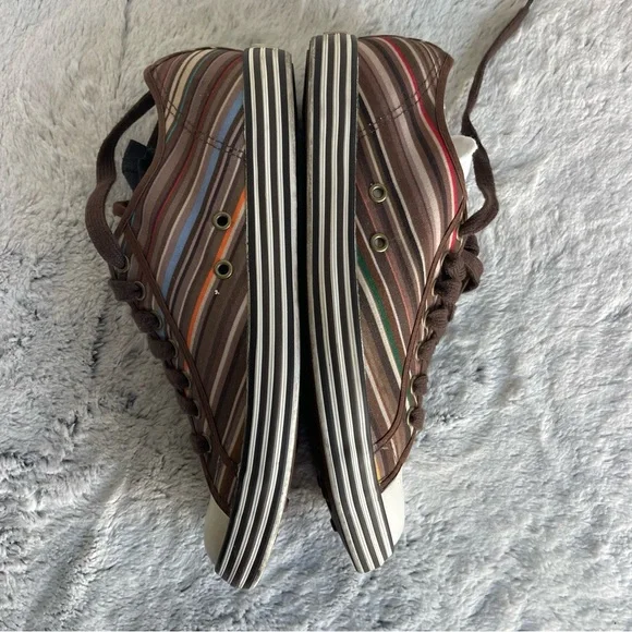 Paul Smith Men Shoes Multicolor Signature Striped Size UK 7 US 8 - Picture 8 of 12